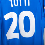Maglia Home Italia Kappa Totti n20 Euro 2000