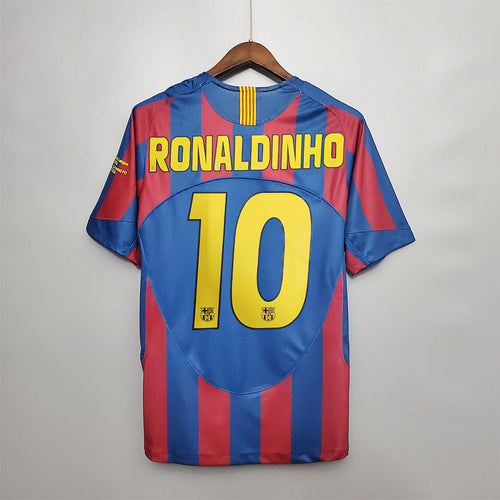 Barcellona Maglia Home Champions League 2005/06