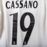 Maglia Home Real Madrid Adidas Cassano 19 2005/2006