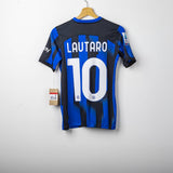 Maglia Home Bambino Inter Nike Lautaro 10 2023/2024
