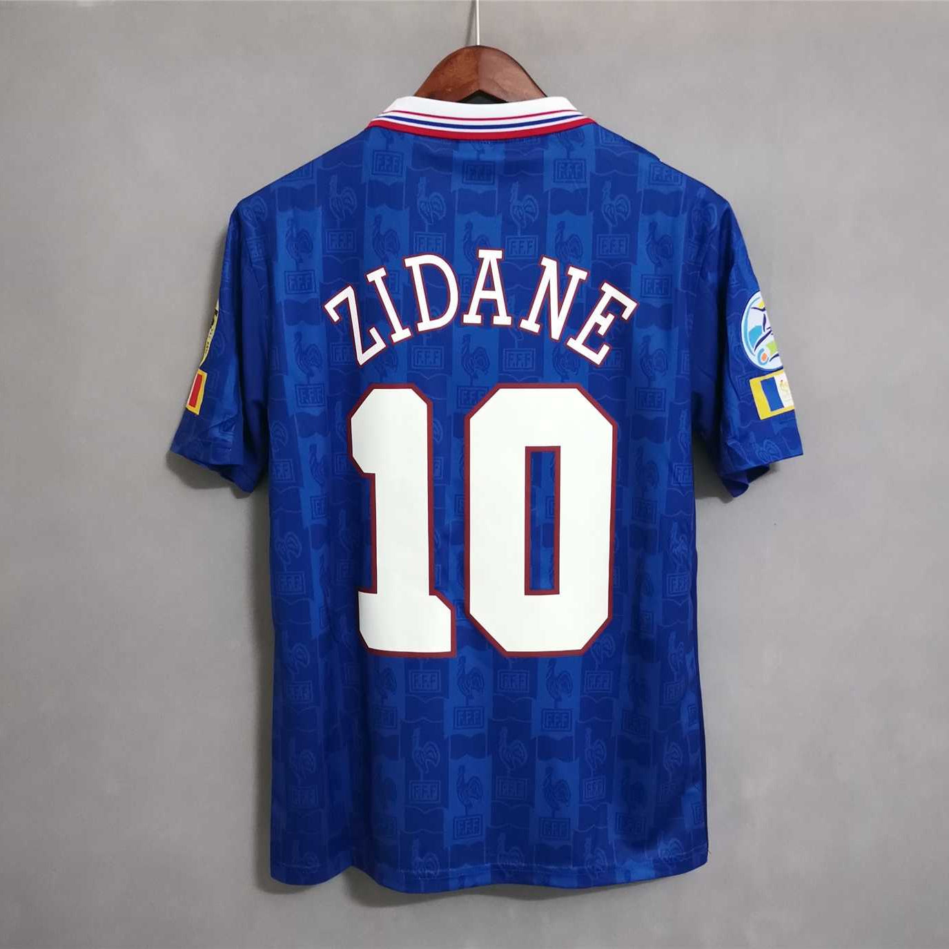 Maglia Zidane Francia Home 1996