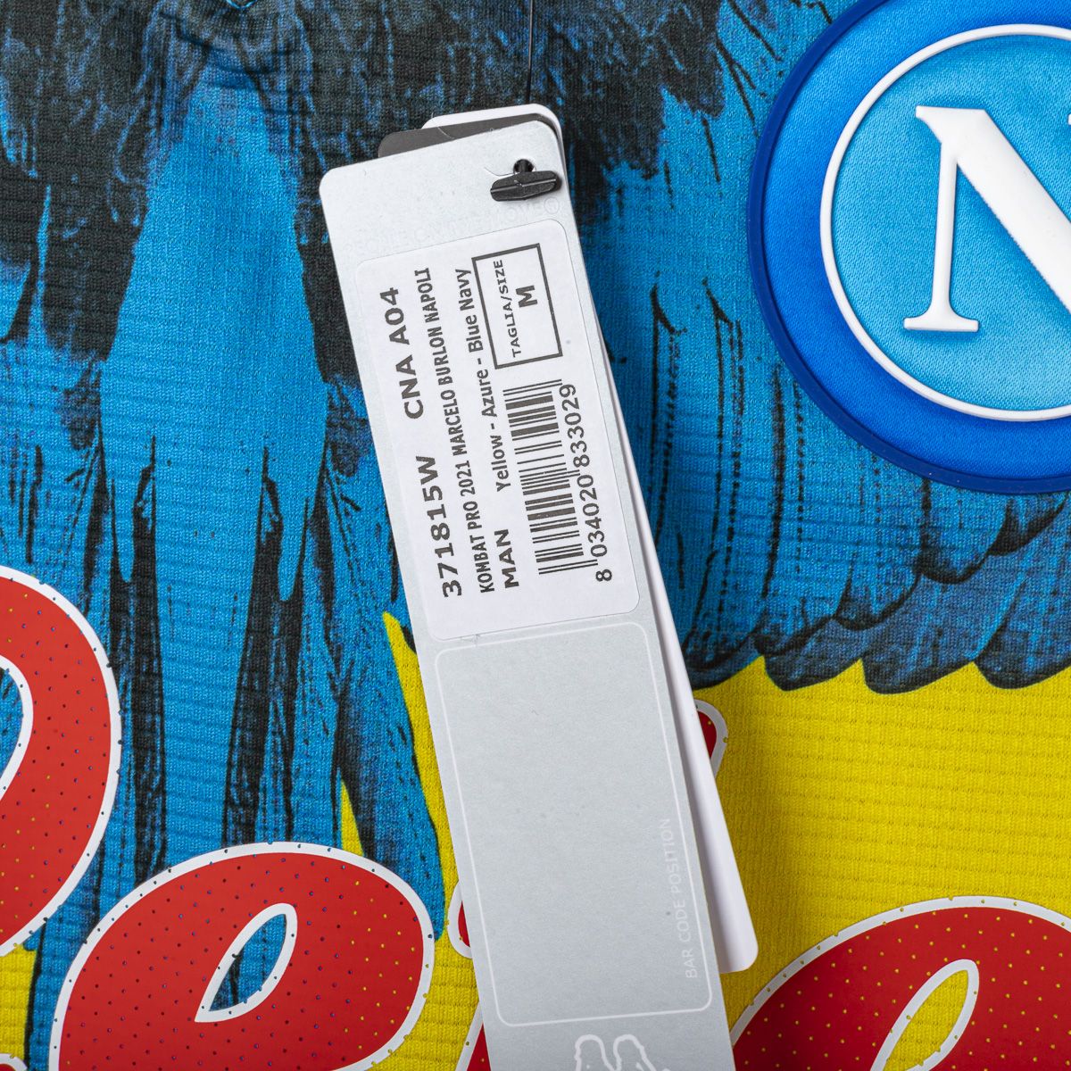 maglia napoli marcelo burlon kappa Meret 1 N°066/200 2020/2021