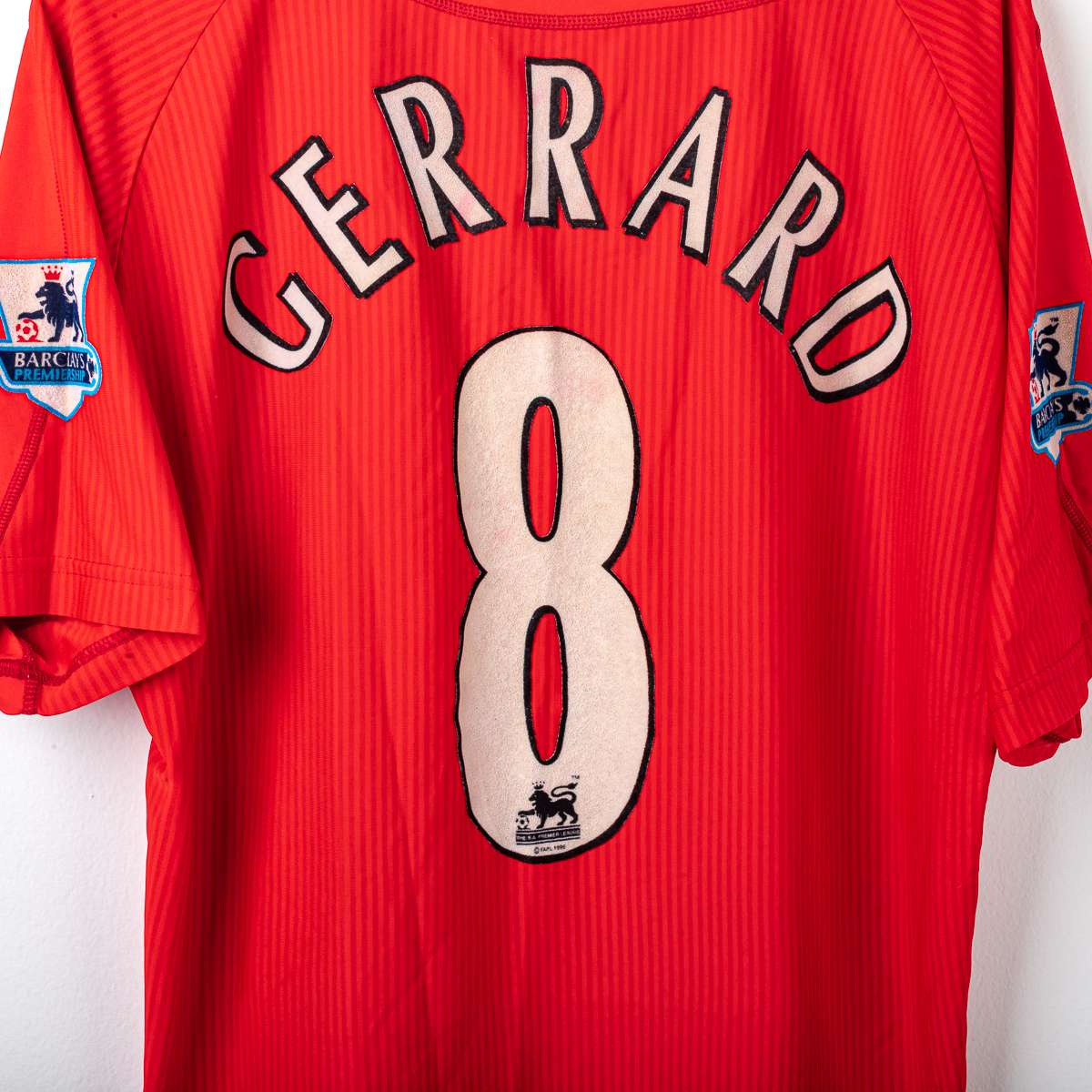 Maglia Home Liverpool Reebok Gerrard 8 2002/2003