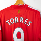 maglia home liverpool torres n9 2008/2009