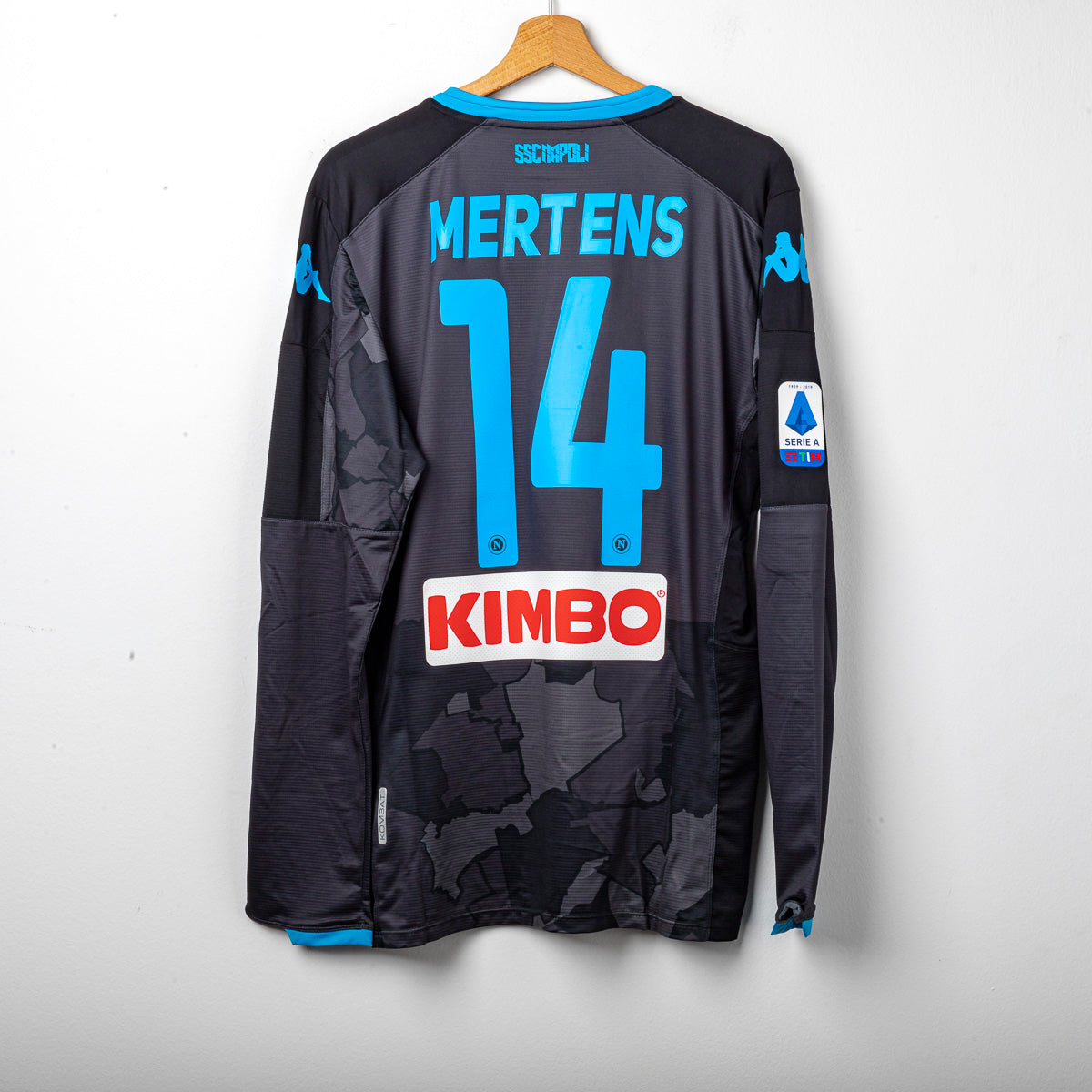maglia camo district napoli kappa mertens n14 2018/2019