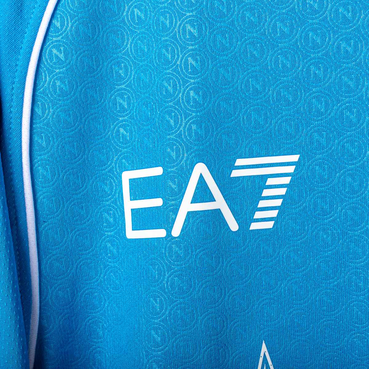Maglia Home Napoli EA7 Osimhen 9 Autografata 2023/2024