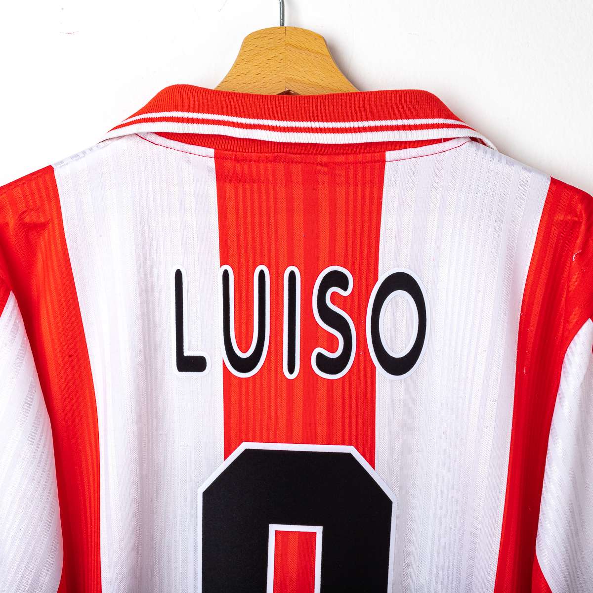 Maglia Home Vicenza Lotto Luiso 9 1997/1998