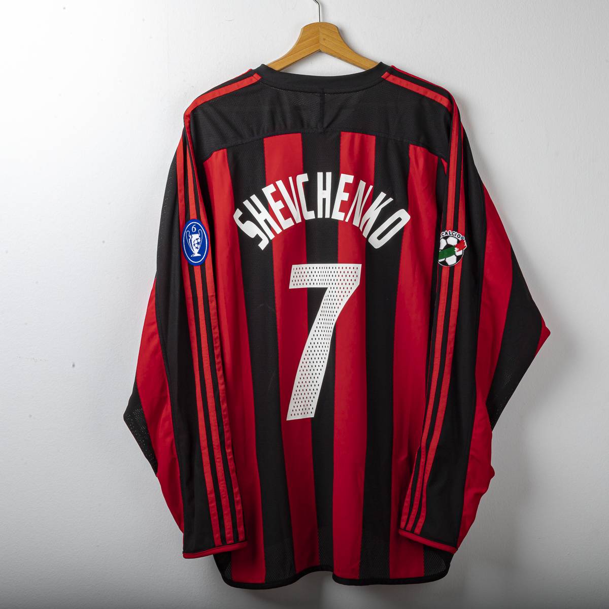 Maglia Home Milan Adidas Meriva Shevchenko 7 2003/2004