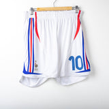 Pantaloncini Home Francia Adidas N°10 2006