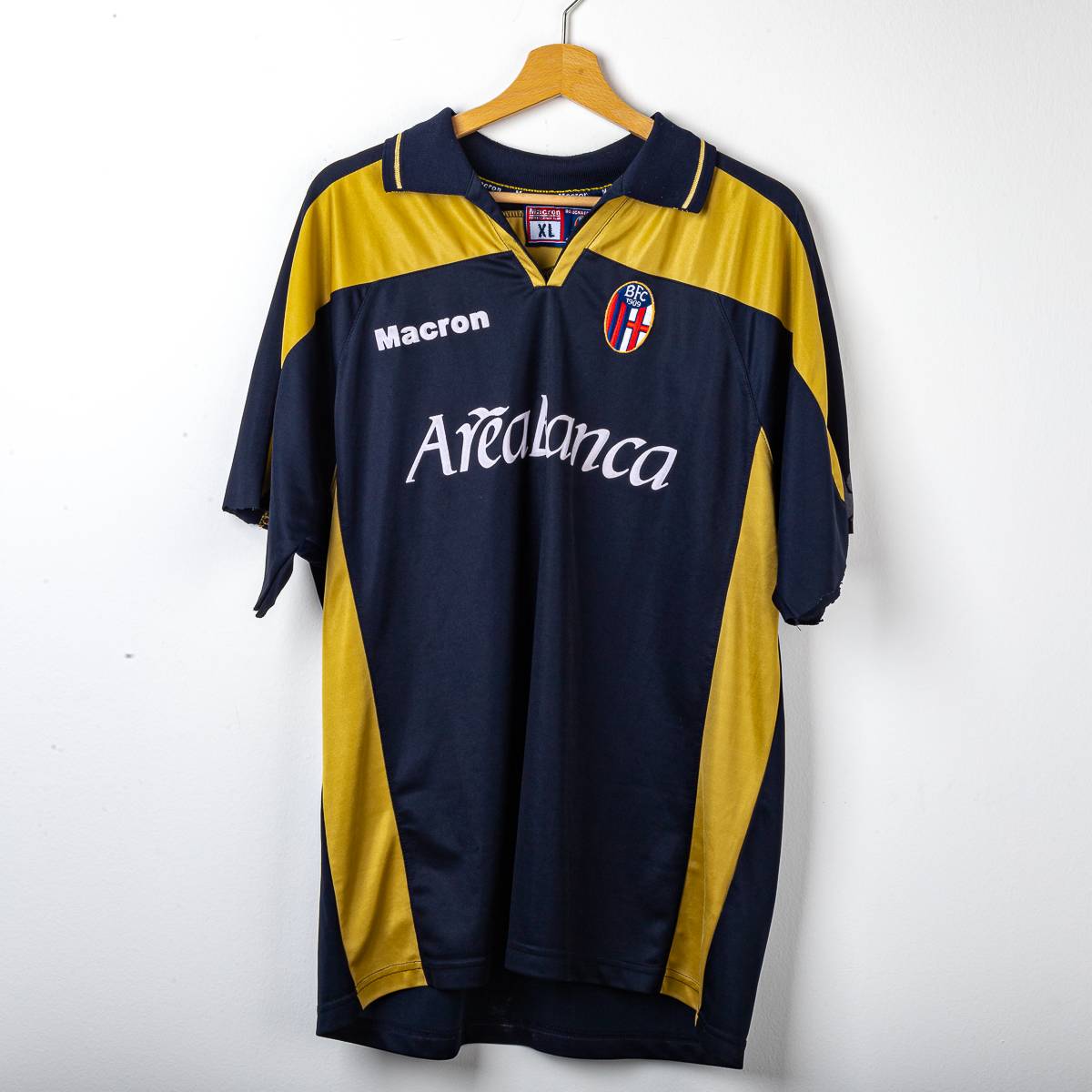 Maglia Fourth Bologna Macron Area Banca 2001/2002