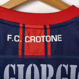 Maglia home Crotone Zeus De Giorgio 10 2013/2014