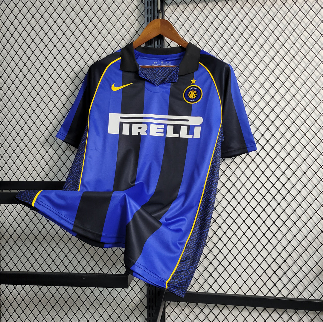 Inter Maglia Home 2001/02 - NO NOME NO NUMERO - M