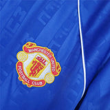 Man. United Maglia Away Blue 1988/89 - NO NOME NO NUMERO - L