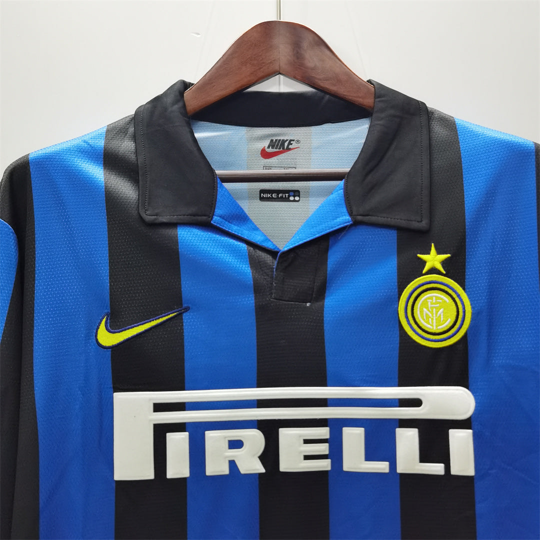 Inter Maglia Home Long 1998/99 - NO NOME NO NUMERO - L