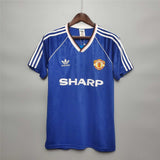 Man. United Maglia Away Blue 1988/89 - NO NOME NO NUMERO - XL