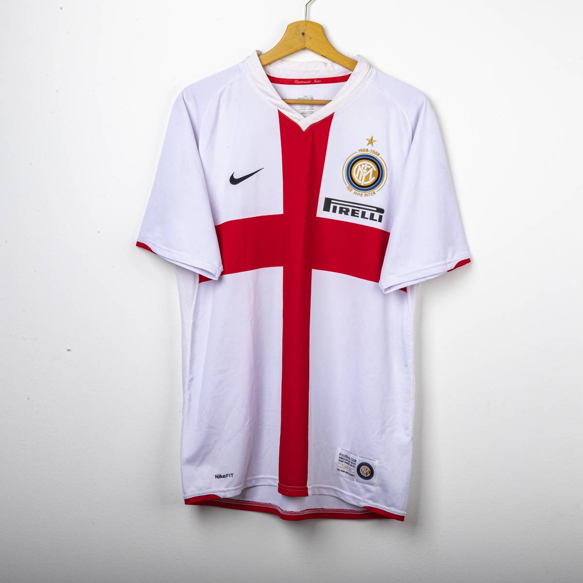 Maglia Away Inter Nike Pirelli Zanetti 4 2007/2008