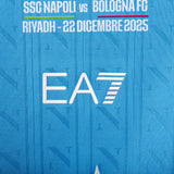 Maglia Napoli Home EA7 Neres 7 Finale Supercoppa 2025/2026