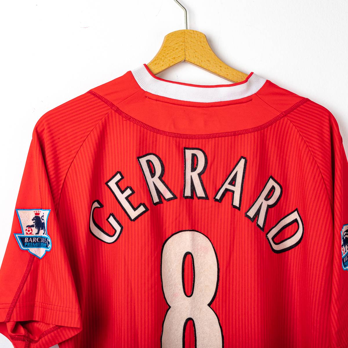 Maglia Home Liverpool Reebok Gerrard 8 2002/2003