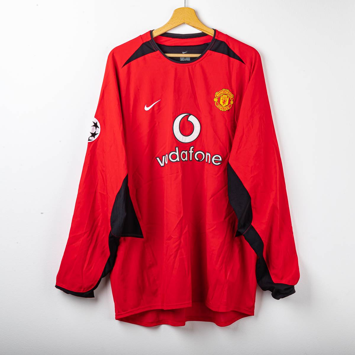 Maglia Home Manchester United Nike O'Shea 22 Uefa ml 2002/2003
