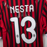 maglia home milan Adidas Nesta 13 2011/2012  79x51