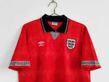 Inghilterra Maglia Away Red 1990