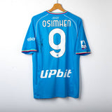 Maglia Home Napoli EA7 Osimhen 9 Autografata 2023/2024