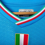 Maglia Home Napoli EA7 Osimhen 9 Autografata 2023/2024