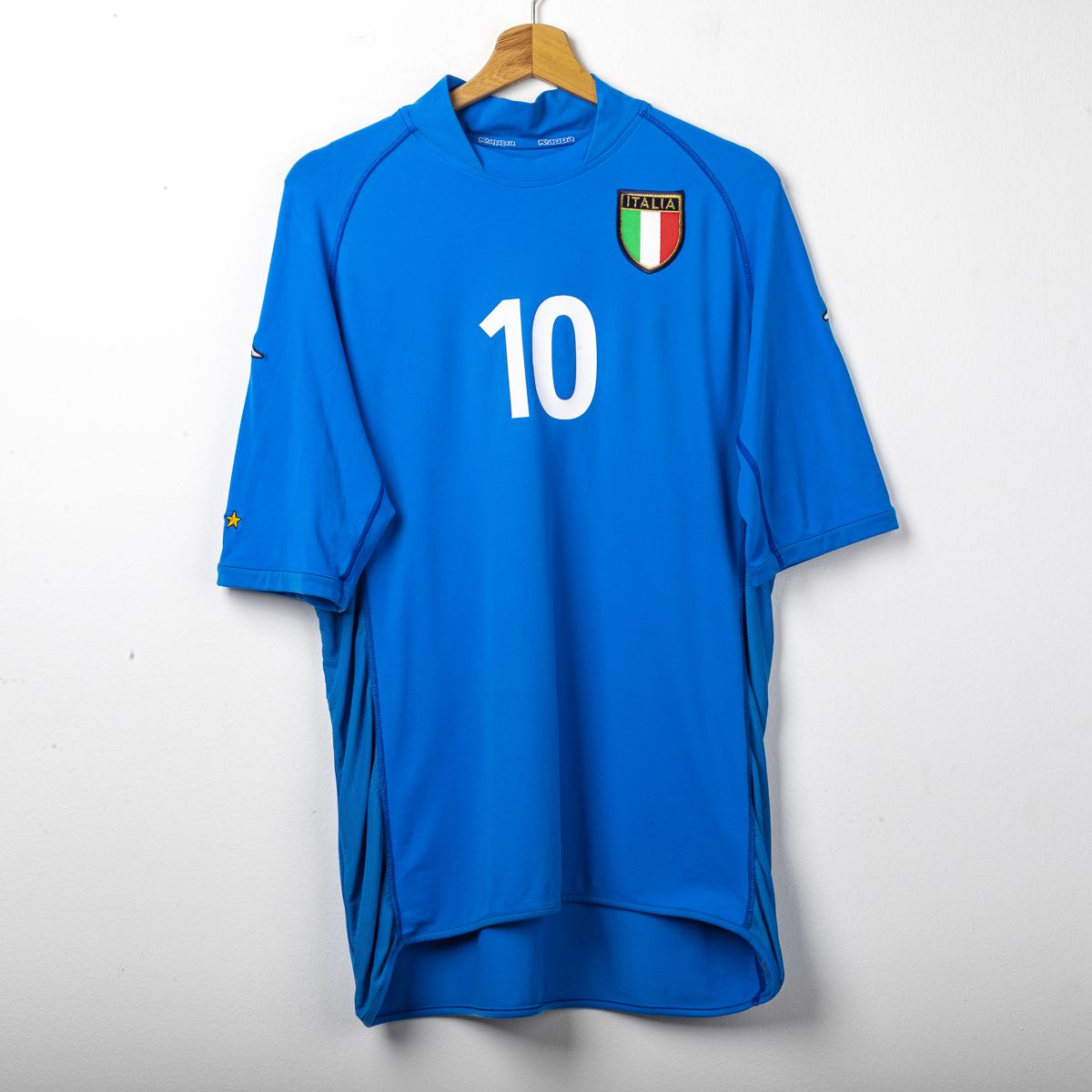 Maglia Home Italia Kappa Totti n10 Mondiali 2002