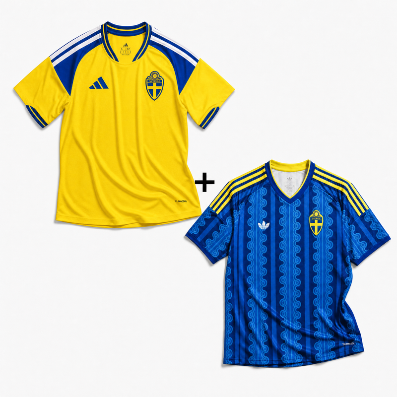 Svezia Home 2026 + Svezia Away 2026