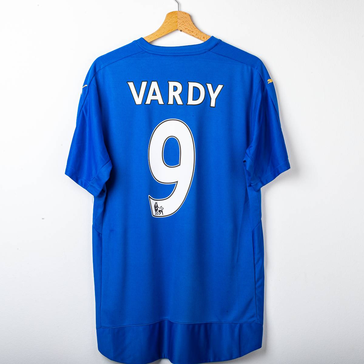 Maglia Home Leicester Puma King Power Vardy 9 2015/2016