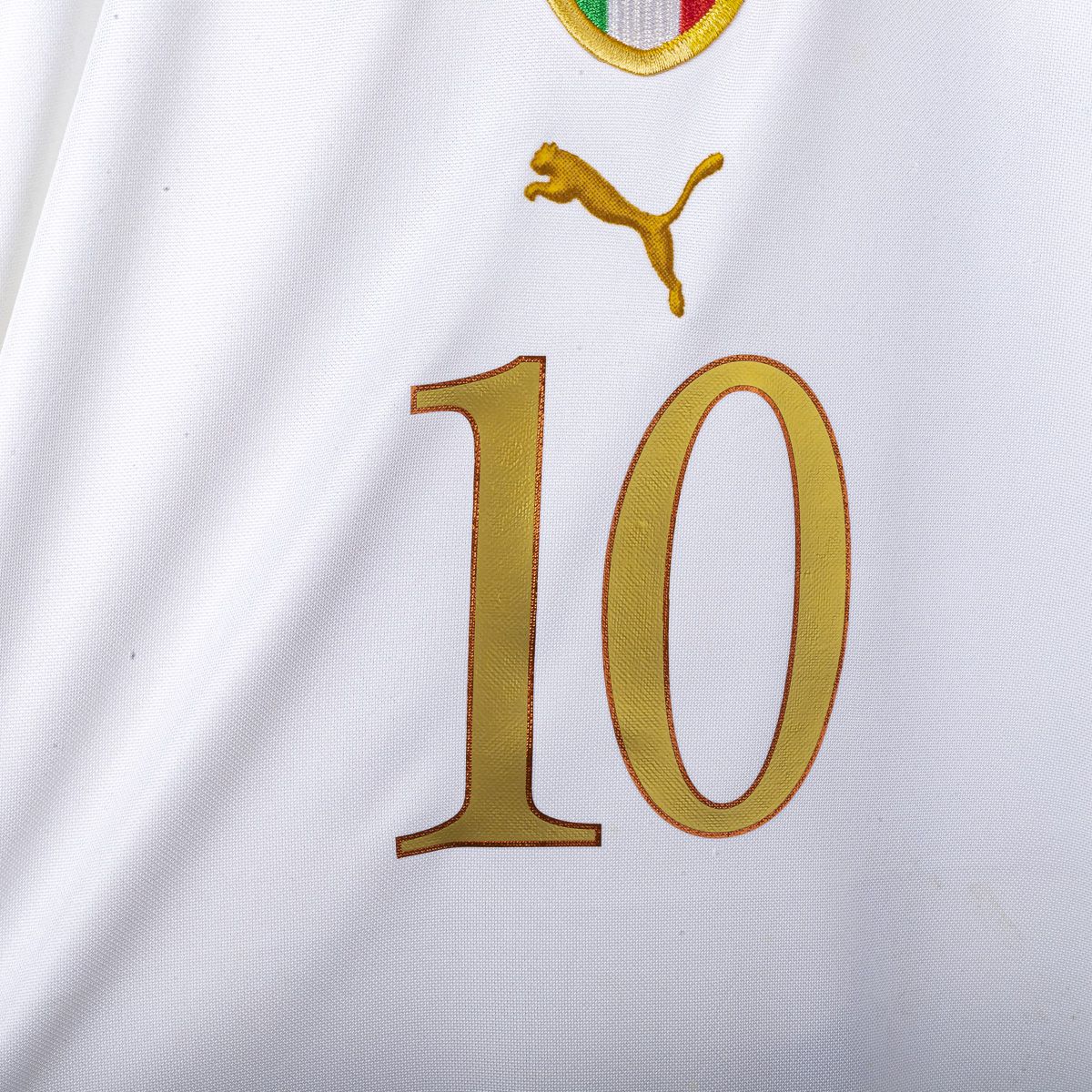 Maglia Away Italia Puma Totti 10 ml cartellino 2004