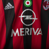 Maglia Home Milan Adidas Meriva Shevchenko 7 2003/2004