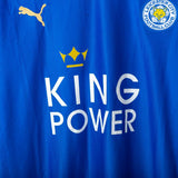 Maglia Home Leicester Puma King Power Vardy 9 2015/2016