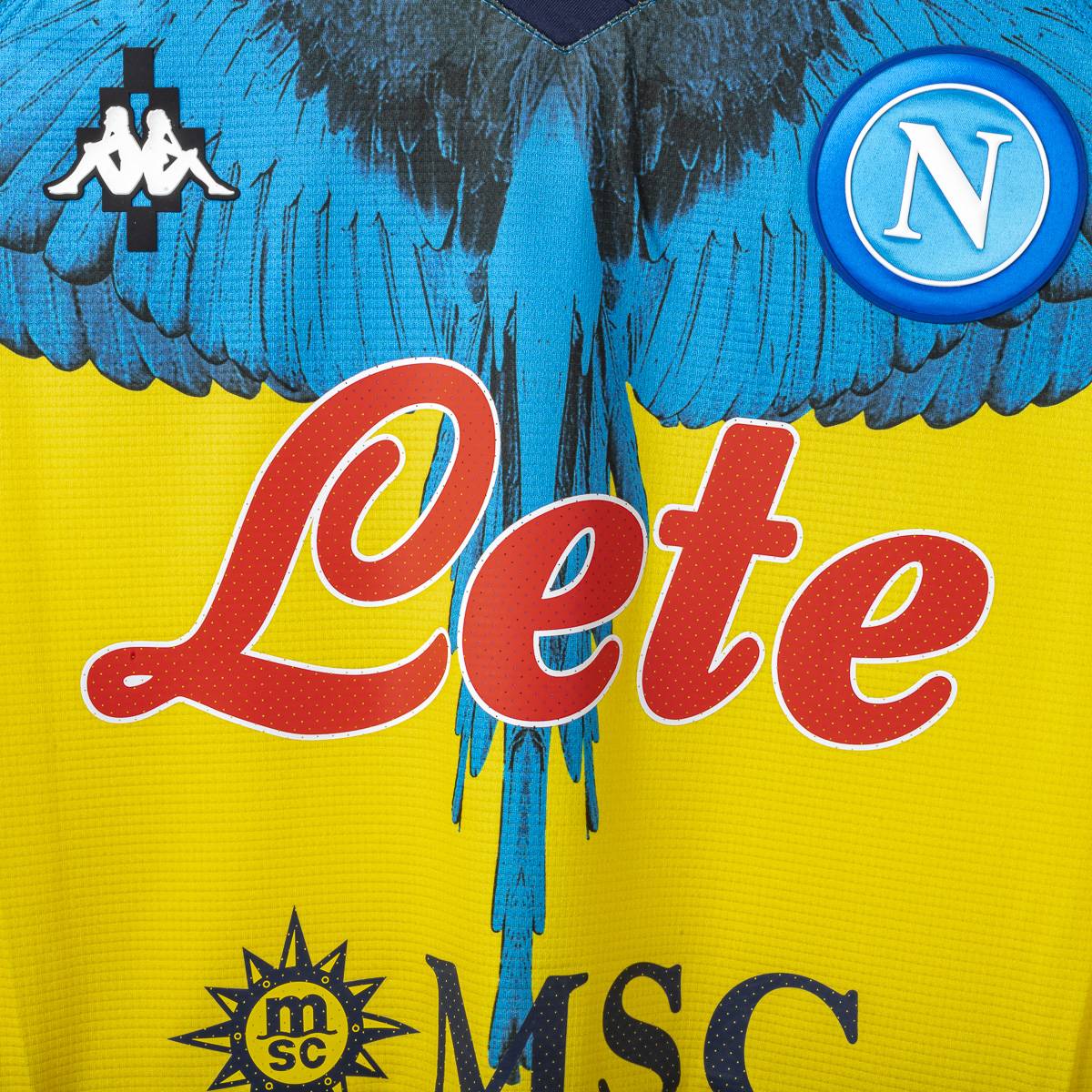 maglia napoli marcelo burlon kappa Ospina 25 N°033/200 2020/2021