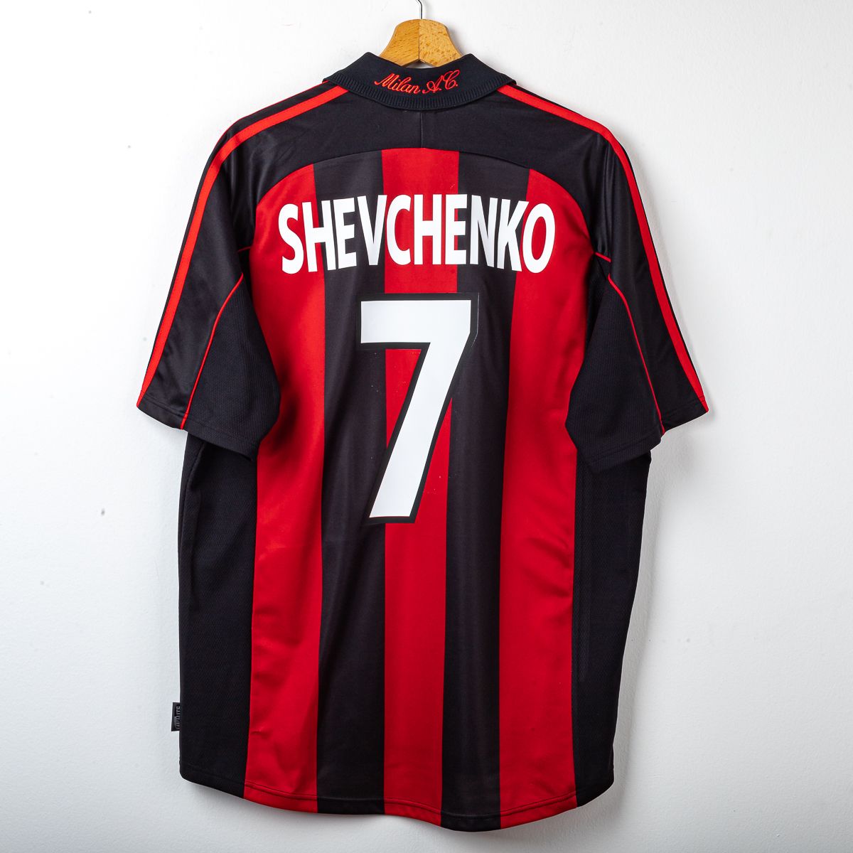 Maglia Home Milan Adidas Opel Shevchenko 7 2001/2002