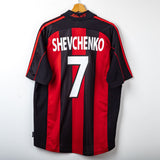Maglia Home Milan Adidas Opel Shevchenko 7 2001/2002