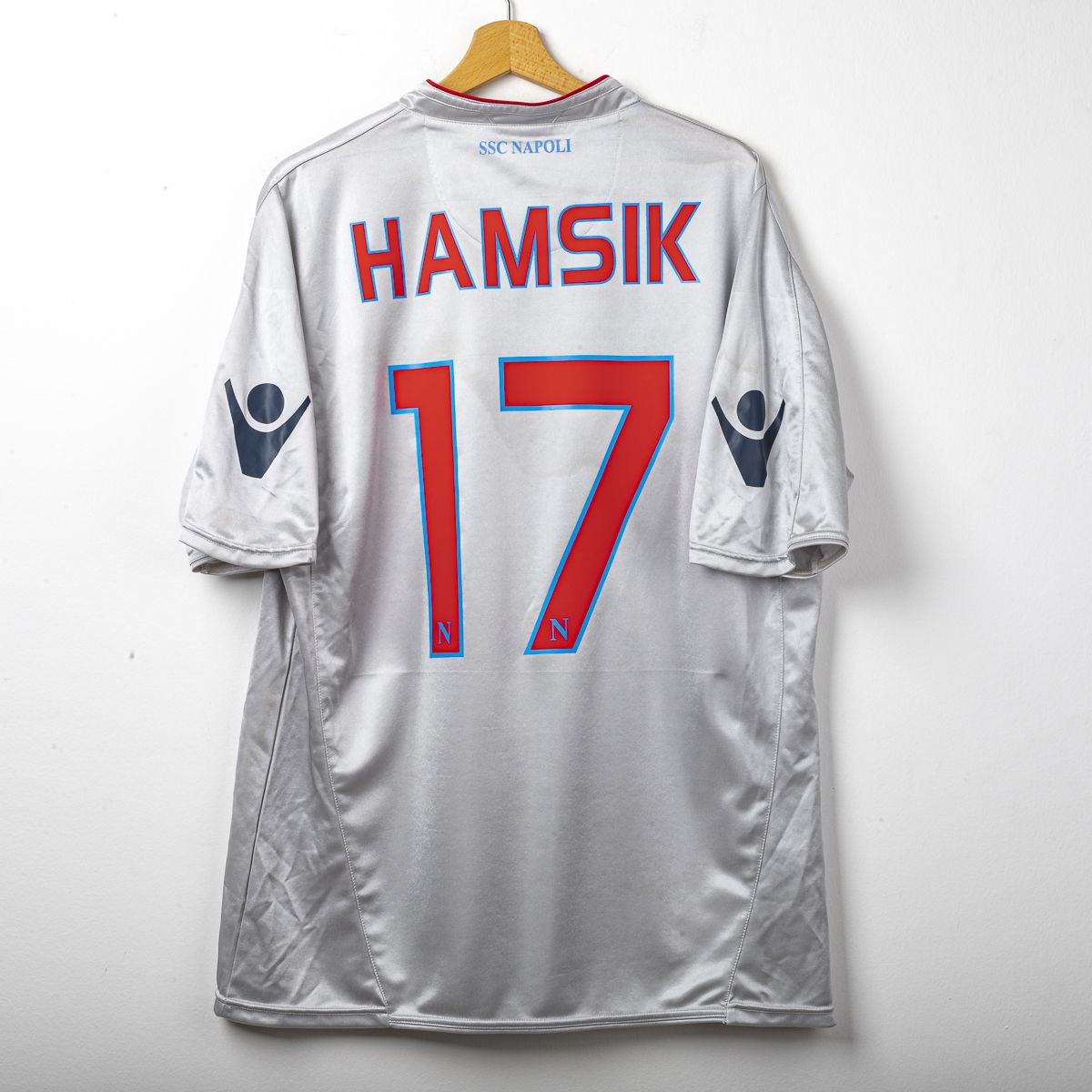 Maglia Away Napoli Macron Hamsik n17 2009/2010 76x61