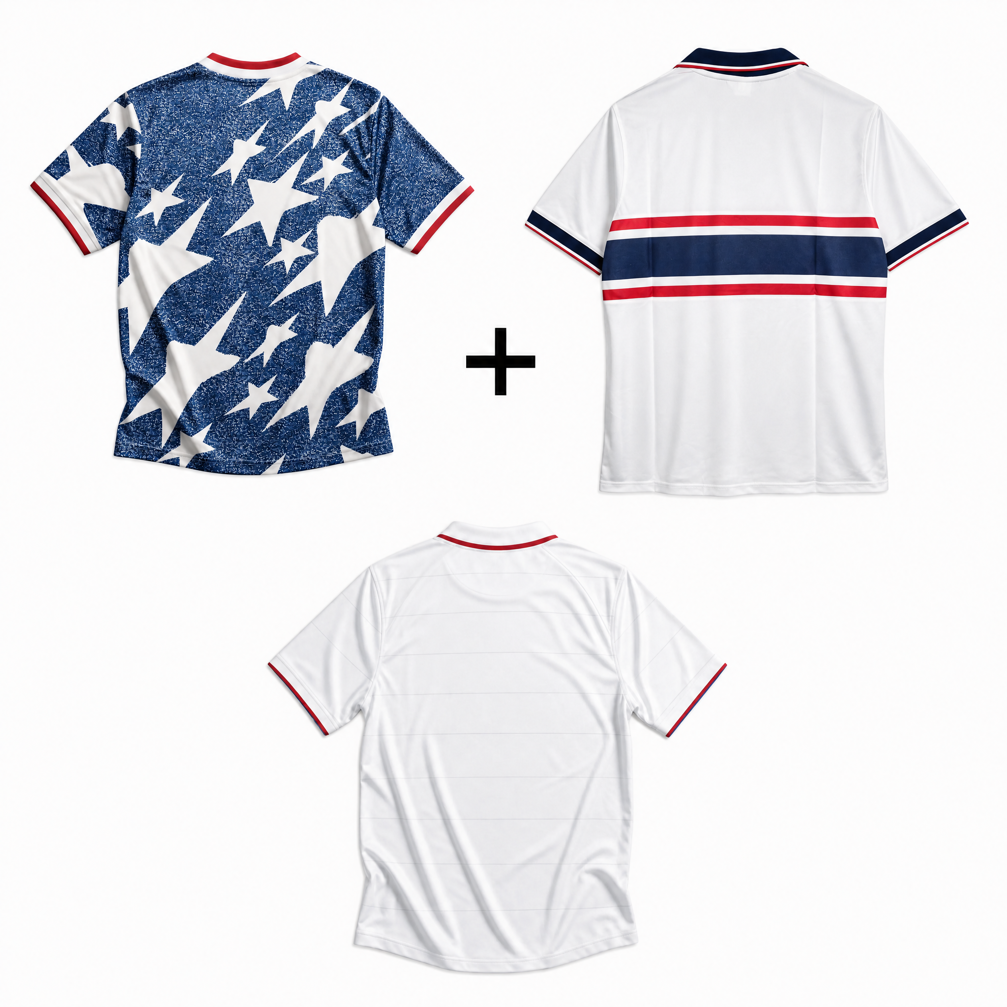 USA Away 1994 + USA Home 1996 + USA Home 2014