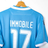 maglia home lazio macron immobile 17 con cartellino 2019/2020