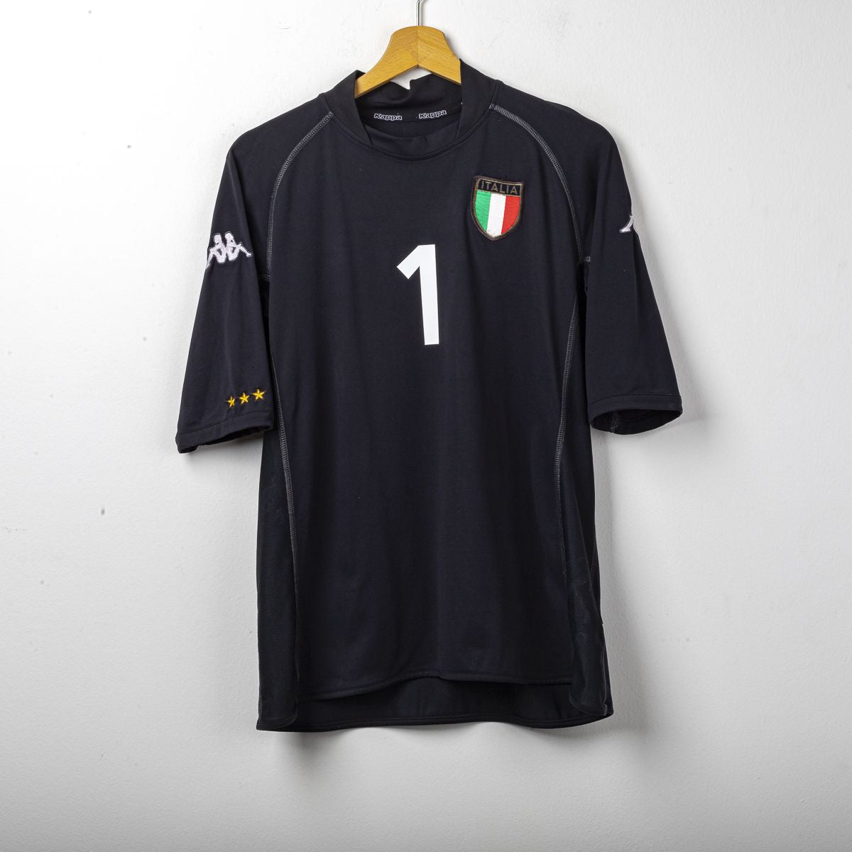 maglia portiere italia kappa buffon n1 mondiali 2002