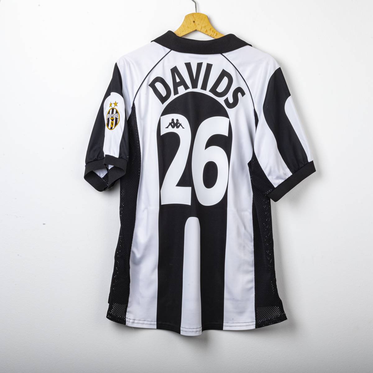 Maglia Home Juventus Kappa Sony Davids 26 1997/1998