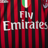 maglia home milan Adidas Nesta 13 2011/2012  79x51