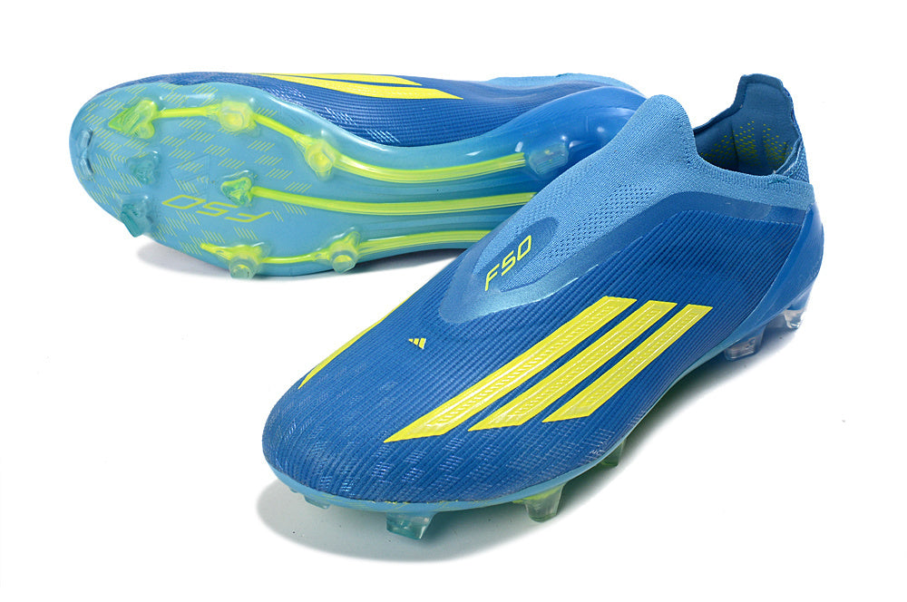 SCARPE DA CALCIO F50 ELITE SENZA LACCI PER TERRENI NATURALI COMPATTI