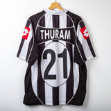 Maglia Home Juventus Lotto Fastweb Thuram 21 2002/2003