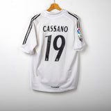 Maglia Home Real Madrid Adidas Cassano 19 2005/2006