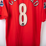 Maglia Home Liverpool Reebok Gerrard 8 2002/2003