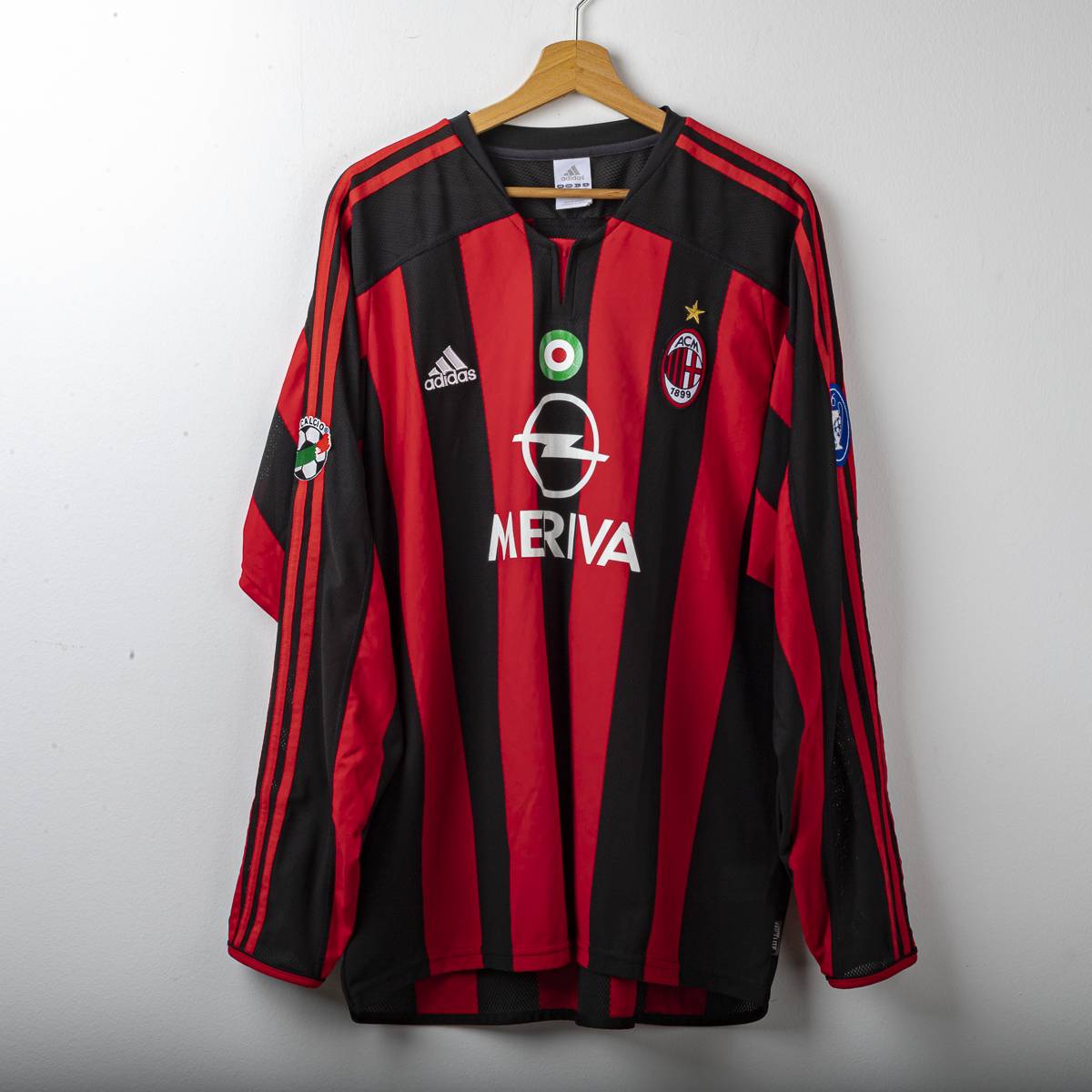 Maglia Home Milan Adidas Meriva Shevchenko 7 2003/2004