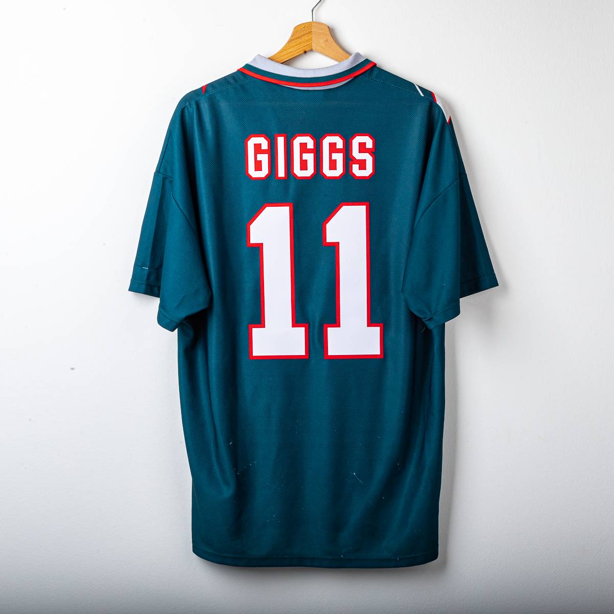 Maglia Galles Away Umbro 1995/1996 Giggs 11