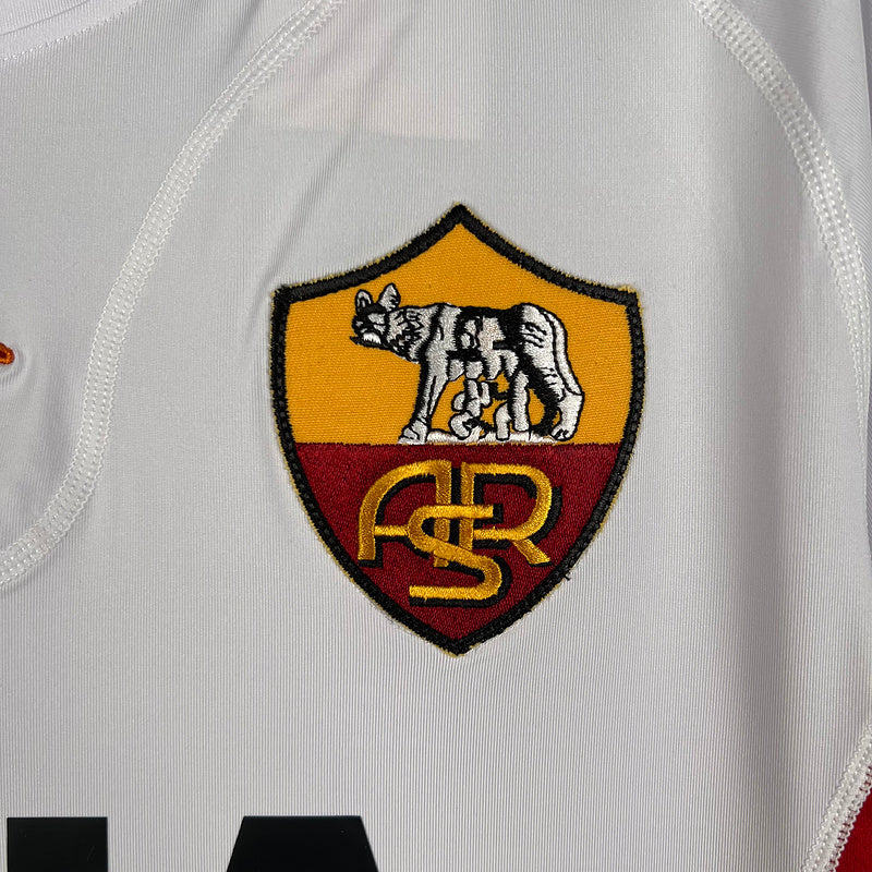 Roma Maglia Away White 2001/02