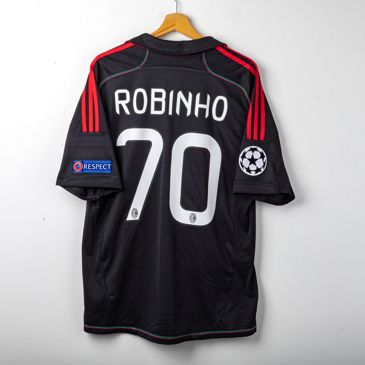 Maglia Third Milan Adidas Robinho 70 UEFA 2012/2013